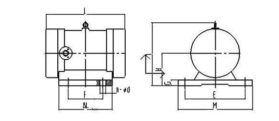 YZD振動(dòng)電機(jī)安裝